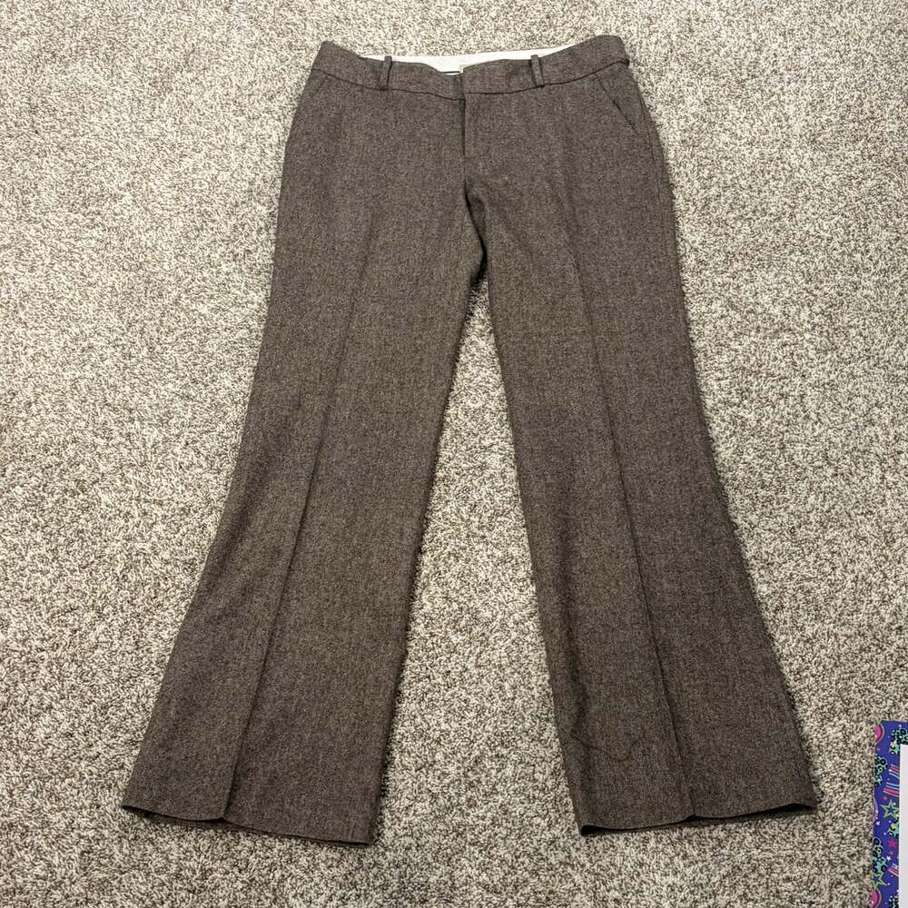 Banana Republic Martin Womens Workwear Pants wool blend size 8 Career academia